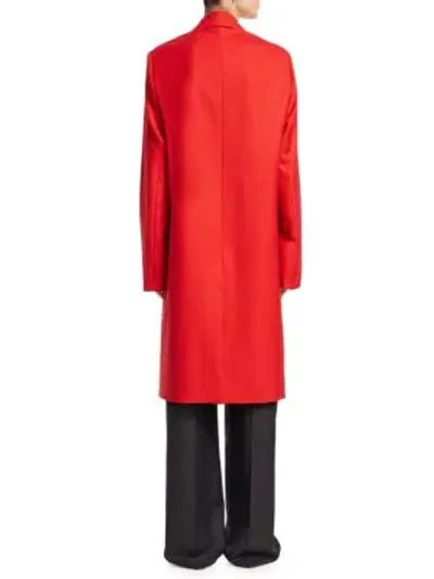 Shop The Row Teymon Coat In Red