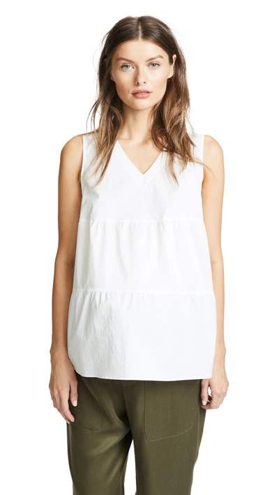 Shop Hatch Evelyn Top In White