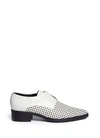 STELLA MCCARTNEY Check Perforation Derbies