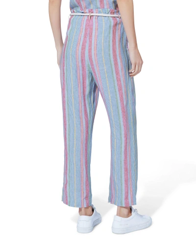 Shop Frame Stripe Linen Trousers