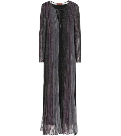 Shop Missoni Metallic Knit Maxi Dress