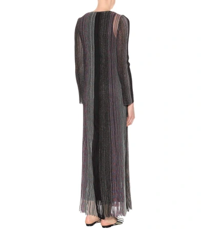 Shop Missoni Metallic Knit Maxi Dress