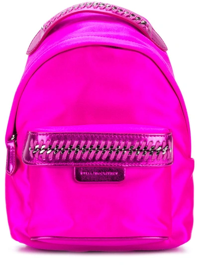 Shop Stella Mccartney Falabella Backpack - Pink