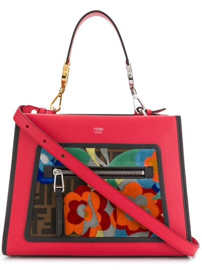 Shop Fendi Runaway Bag In Red