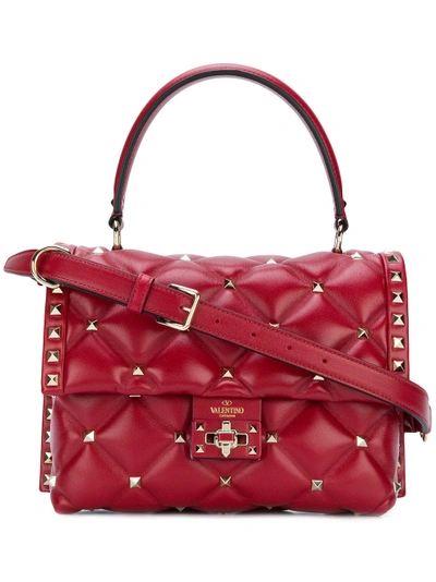 rockstud quilted tote