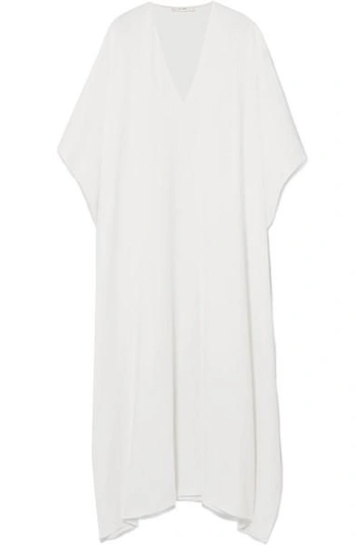 Shop The Row Vikita Oversized Cady Kaftan In Ivory