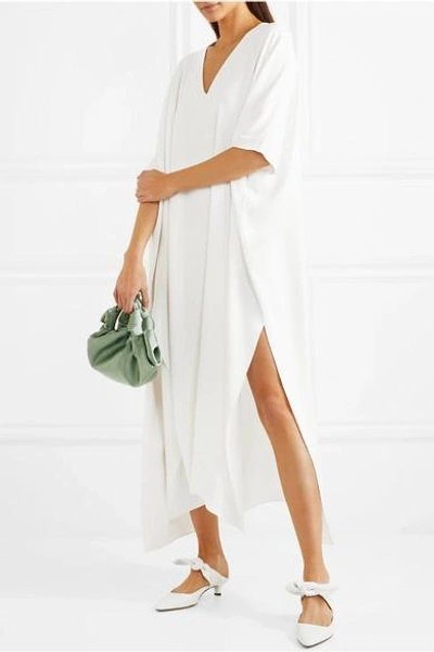 Shop The Row Vikita Oversized Cady Kaftan In Ivory