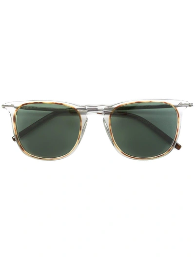 Shop Tomas Maier Smooth Square Frame Sunglasses In Multicolour
