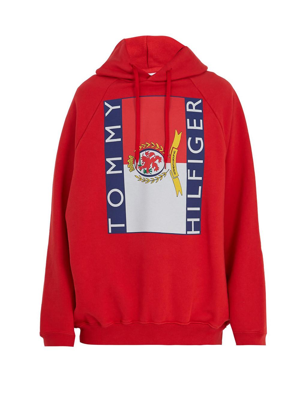 vetements x hilfiger hoodie