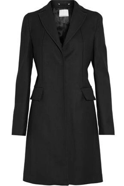 Shop By Malene Birger Woman Twill Coat Black