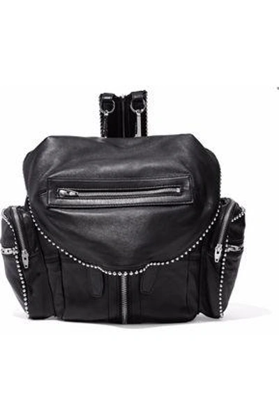 Shop Alexander Wang Marti Studded Leather Backpack In Black