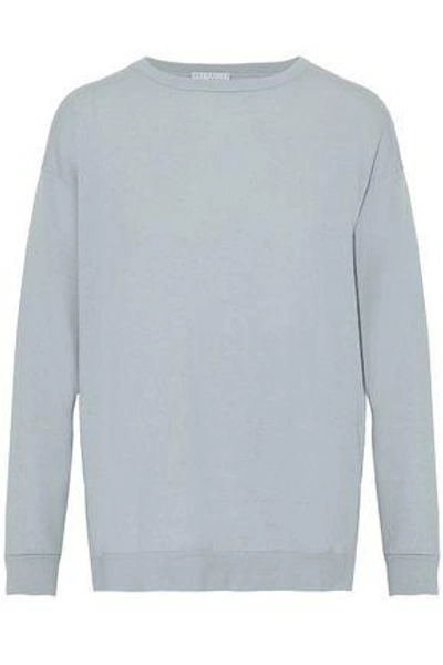 Shop Brunello Cucinelli Woman Cashmere Sweater Light Gray