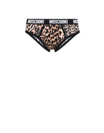 Shop Moschino Briefs In Black