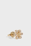 SOPHIE BILLE BRAHE Diamond and 18K Yellow Gold Marguerite Floral Earring,EA21 MAR WH