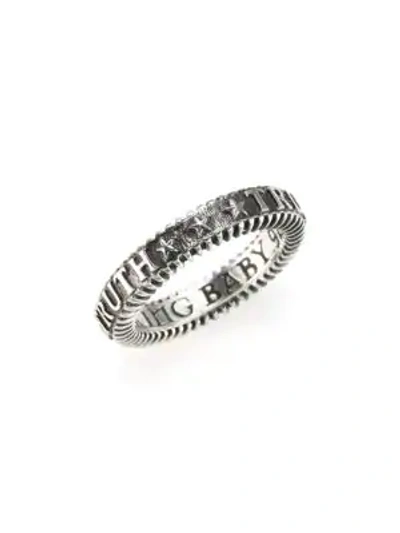 Shop King Baby Studio Truth Sterling Silver Stackable Ring