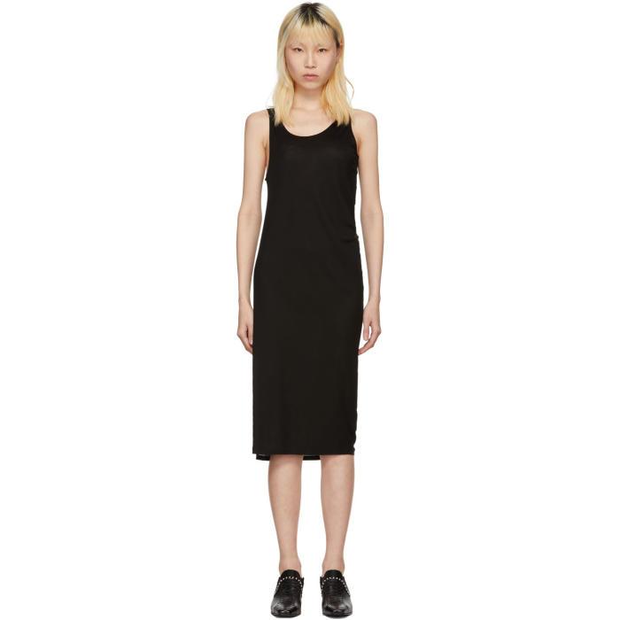 acne studios black dress