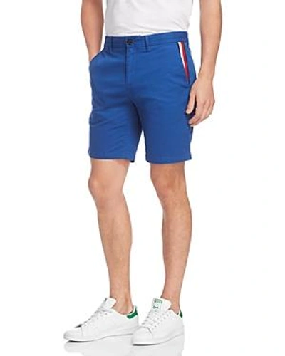 Shop Tommy Hilfiger Denton Twill Shorts In Limoges Blue
