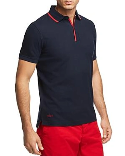 Tommy Hilfiger Stretch Slim Fit Polo Shirt In Sky Captain Blue | ModeSens