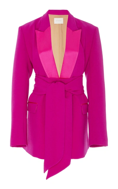 Shop Sykes Cora Wrap Tux In Pink