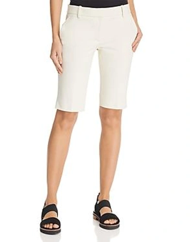 Shop Theory Basic Tailored Shorts In Ivory
