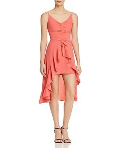 Shop Finders Keepers Day Trip Ruched Dress - 100% Exclusive In Light Pink