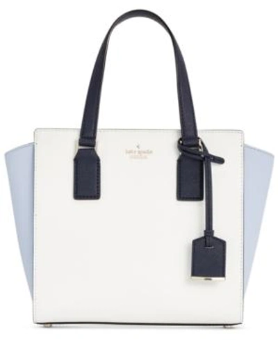 Shop Kate Spade New York Hayden Small Satchel In Cement/morning Dawn