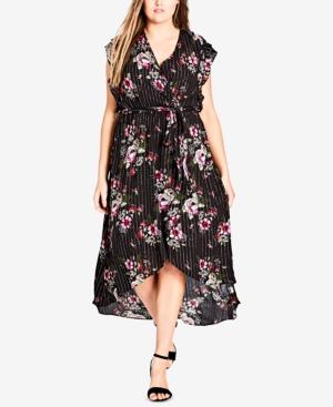 city chic hi lo dress