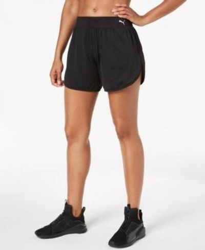 Shop Puma En Pointe Shorts In Black