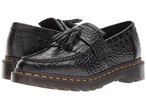 Dr. Martens Adrian Croco Tassel Loafer In Black New Vibrance Croco |  ModeSens