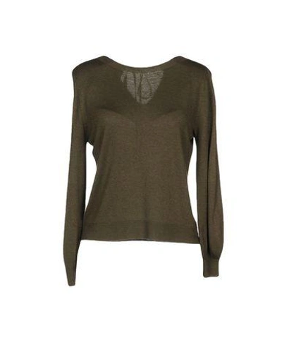Shop Pinko Jumper In Military Green