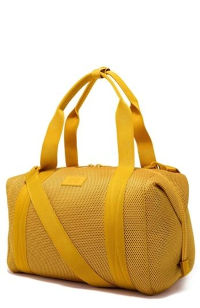 Shop Dagne Dover 365 Large Landon Neoprene Carryall Duffel Bag - Yellow In Sol Air Mesh