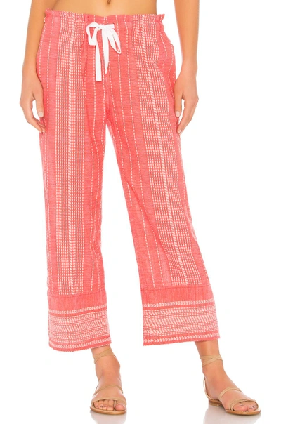 Shop Lemlem Saba Pants In Red