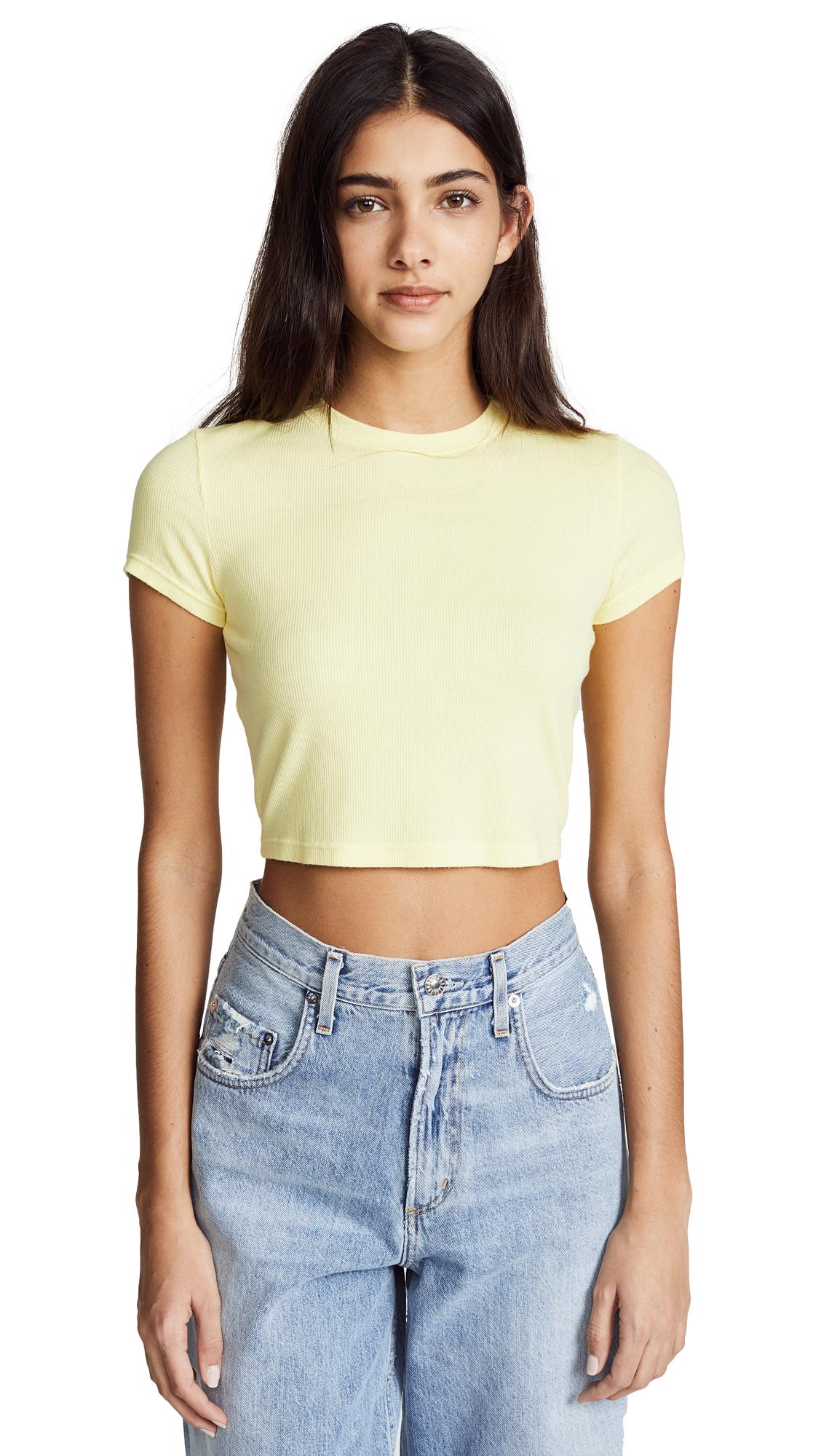 cotton citizen venice crop tee