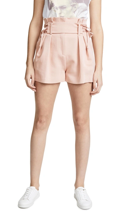 Shop Iro Lalora Shorts In Light Pink