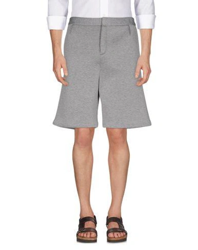 Shop Alexander Wang T Shorts & Bermuda In Grey