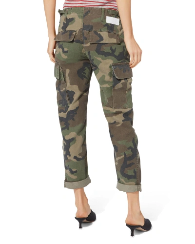 Shop Re/done Camo Cargo Pants In Multi