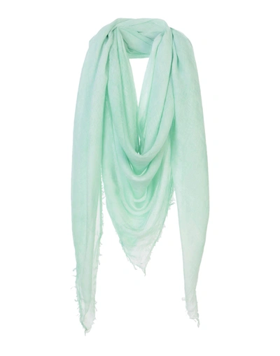 Shop Fraas Square Scarf In Light Green