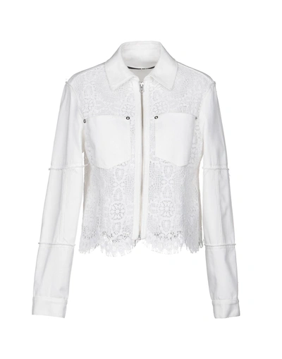 Shop Mcq By Alexander Mcqueen Jacket In White