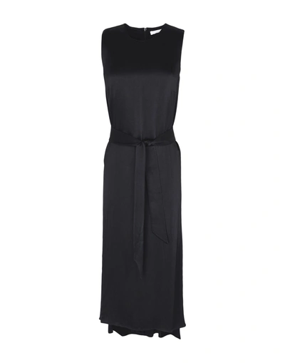 Shop Atea Oceanie Midi Dress In Black