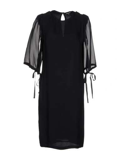 Shop Ann Demeulemeester Knee-length Dresses In Black