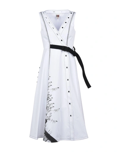 Shop I'm Isola Marras Knee-length Dress In White