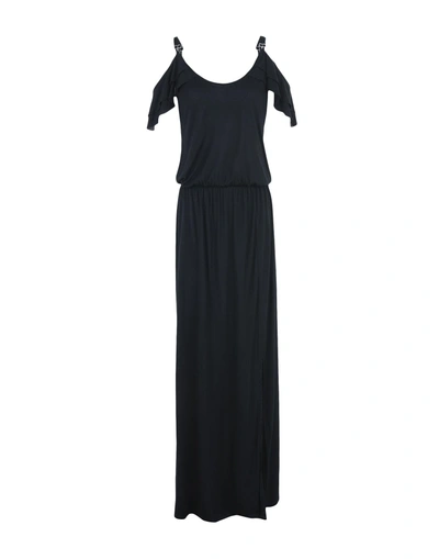 Shop Svnty Long Dresses In Black