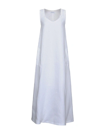 Shop Loro Piana Long Dresses In White