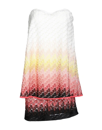 Shop Missoni Short Dress In White