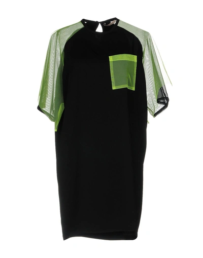 Shop Christopher Kane Short Dress In Black