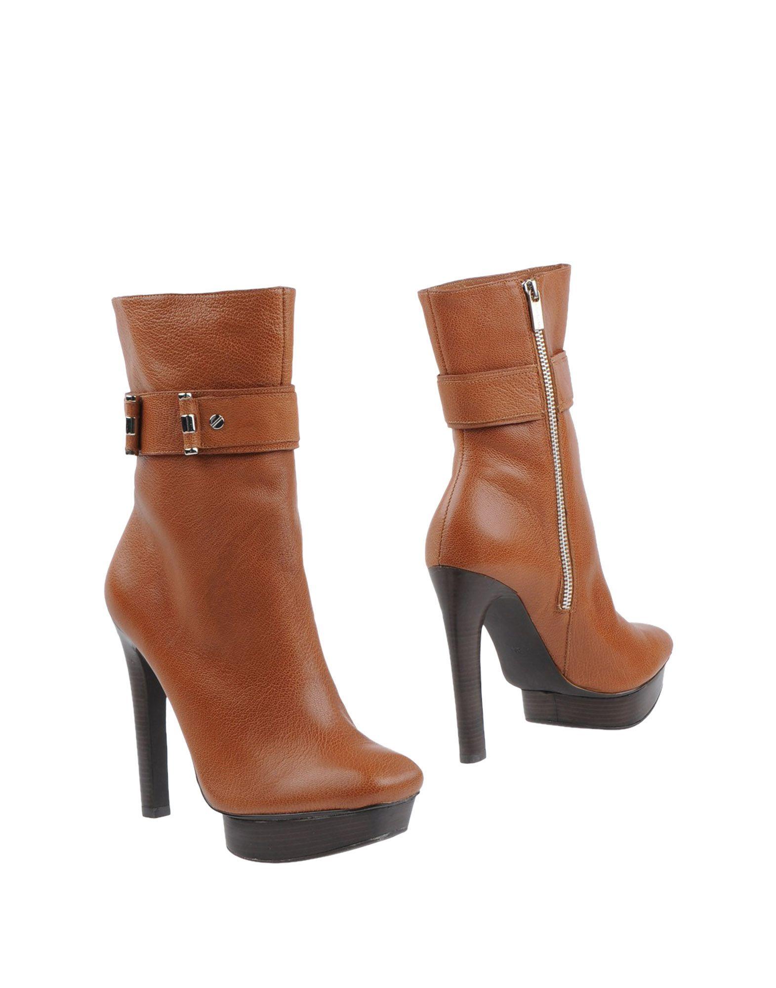 michael kors ankle boots brown