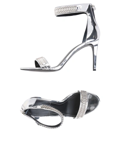 Shop Kendall + Kylie Sandals In Silver