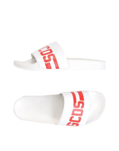 Shop Gcds Sandals In White
