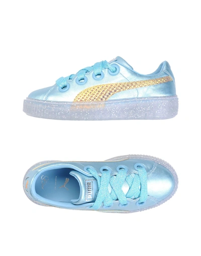 Shop Puma X Sophia Webster Sneakers In Sky Blue