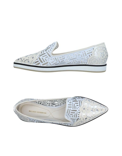 Shop Nicholas Kirkwood Loafers In White
